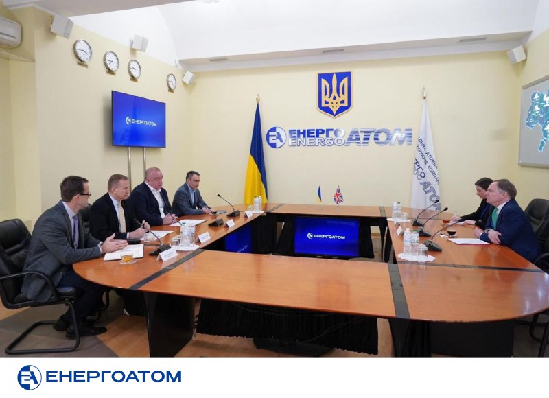 Petro Kotin discussed cooperation in the nuclear industry with British Ambassador Martin Harris